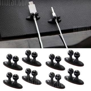 Lot Car Wire Cable Holder Tie Clip Fixer Organizer 8PCS