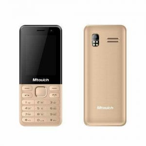 Mtouch Q2 Dual SIM Mobile Phone - Gold