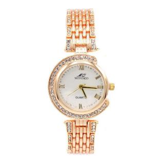 Miyoko Stainless Steel Watch - Rose Gold