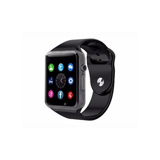 Upgraded 2018 A1 Bluetooth Smart Watch With Sim Card And Memory Card Support Synchronize With Both Android And IOS Devices - Colour Black