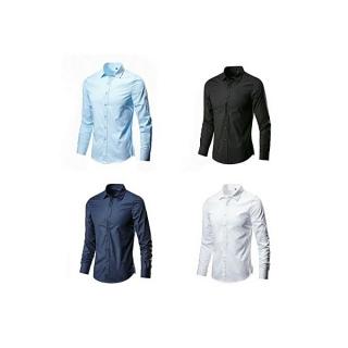 Quality Four In One Smart And Fitted Corporate Plain Shirts - Multi Color