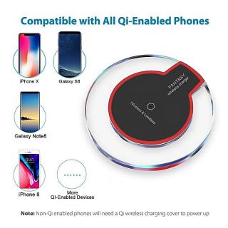 Qi Wireless Charger Compatible With IPhone Android Phone