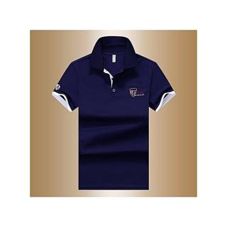 Men's Polo Shirt For Men Desiger Polos Men Cotton Short Sleeve Shirt Clothes Jerseys Golftennis Plus Size-blue