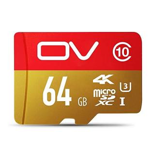 2018Hot!!NewOV 64GB Micro SD MicroSDHC Micro SD SDHC Card Class 10 UHS-1 TF Memory Card For Smart Phones Cameras MP4