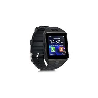 Smartwatch - Bluetooth + Camera + Carte Sim - Noir