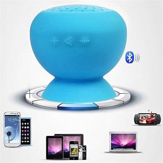 Bluetooth Waterproof Speaker Mini Portable Wireless Silicone Mobile Subwoofer - Blue