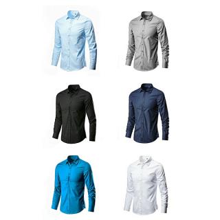 Six-in-One Men's Plain Shirts