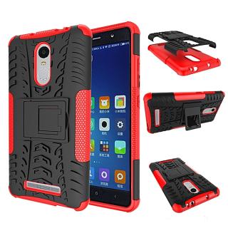 For [Redmi Note 3] Case, Hard PC+Soft TPU Shockproof Tough Dual Layer Cover Shell For 5.5" Xiaomi [Redmi Note 2 Pro], Red