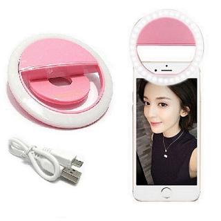 Rechargeable Selfie Ring Light For Smart Phone 