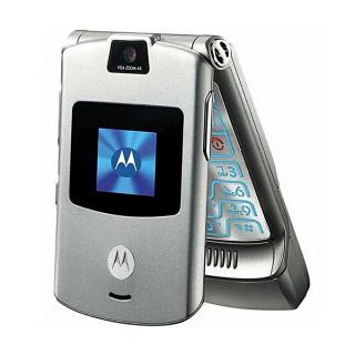 V3i 2.2 Inch LCD Screen Refurbished Flip Phone For Motorola GSM Mobile