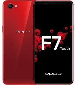 Oppo F7 Youth Dual Sim - 64GB, 4GB Ram, 4G LTE, Red