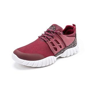 Men's Breathable Mesh Gym Casual Fashion Shoes - Dark Red (1 Unit Per Customer)