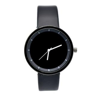 Leather Watch - Black