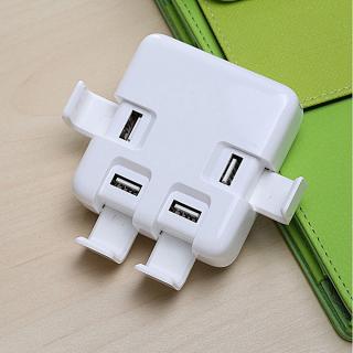 USB Charger Mobile Phone Charger Adapter 4-Port Fast Desktop Charger Many USB Ports 5V 4A For Smart Phone Tablet PC