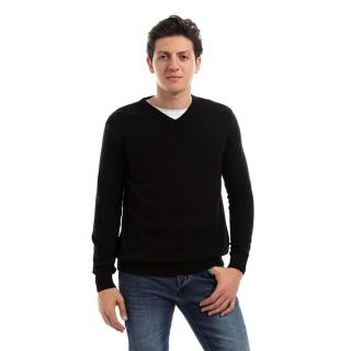 V-Neck Pullover_Black