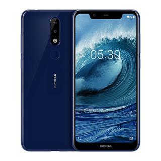 X5 5.86-inch (3GB, 32GB ROM) Android 8.1, 3060mAh, 13MP+8MP, Dual Sim 4G LTE Smartphone - Blue