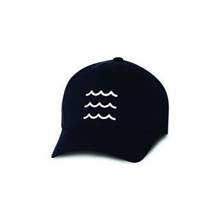 Navy Blue Wavy Baseball Cap