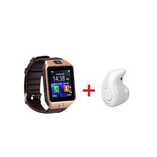 Pack Smartwatch - 09 Gold + Bluetooth S530 - Blanc