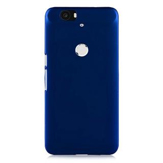Plastic Frosted Back Case For Google Nexus 6P (Blue)