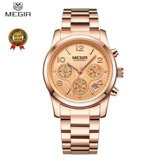 MEGIR Luxury Quartz Women Watches Relogio Feminino Fashion Sport Ladies Lovers Watch Clock Top Brand Chronograph Wristwatch 2057