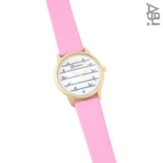 GEV-PI305 Women Leather Watch - Pink