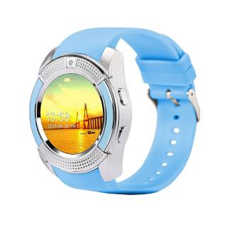 Smart Watch Support SIM TF Card  Sleep Remind For Android Phone_Blue