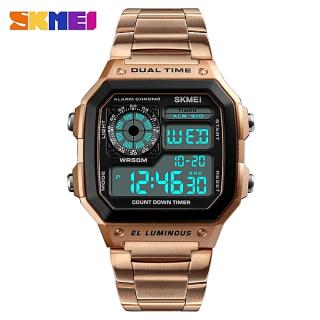 Top Luxury Brand Watch Men's Sports Watch Fashion Digital Watches Gift For Male SKM1335