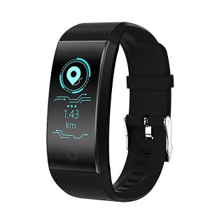 QW18 Color Screen Smart Bracelet Heart Rate Monitoring Sports Pedometer Call Information Reminder