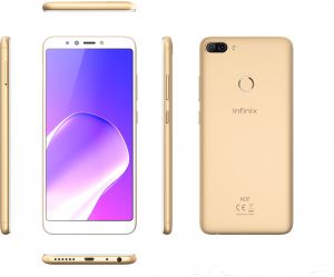 Infinix Hot 6 Pro X608 Dual SIM - 32GB, 3GB RAM, 4G LTE, Gold