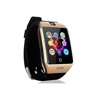 Q18 Smartwatch Bluetooth Sim - Gold