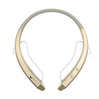 Bluetooth Headset, Earphone HBS-913 Wireless Neck Hanging Bluetooth Headphone Bluetooth 4.1 Running Anti-sweat Bluetooth Headphone For Mobile Phone(Gold)