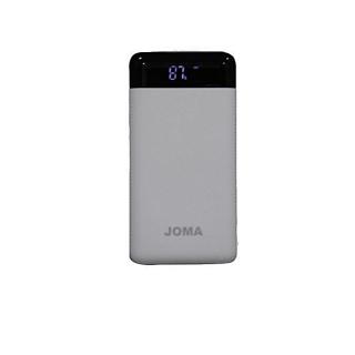 20000mah Joma White Power Bank. Full Capacity Bank With Led Attached To It-WHITE