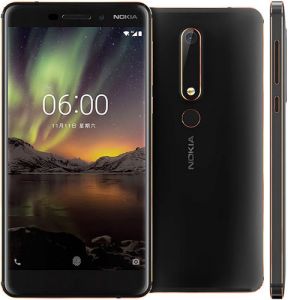 Nokia 6.1 TA-1043 Dual SIM - 32GB, 3GB RAM, 4G LTE, Black