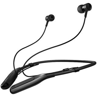 Écouteurs - Casque Bluetooth - Flexible Avec Micro - Noir