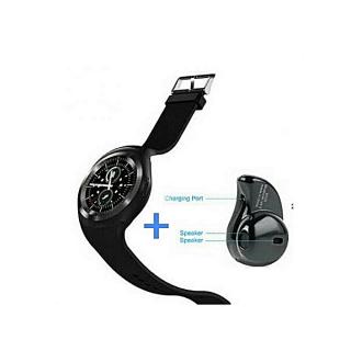 Smart Watch - Y1 - Sim - Noir + Bluetooth Noir