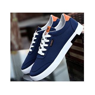 Men's Lace-up Canvas - Blue