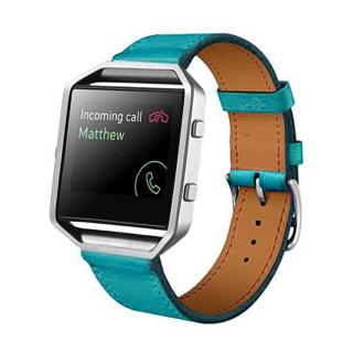 Luxury Leather Watch Band Wrist Strap For Fitbit Blaze Smart Watch BU