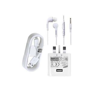 Samsung Charger For S6, S6 Edge PLUS Ear-pieces(White0