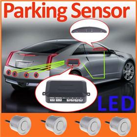 12V Car LED Parking Reverse Backup Radar System Backlight Display