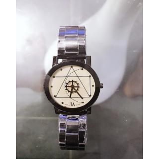 Vintage Men Quartz Wristwatch- Black