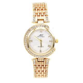 Miyoko Stainless Steel Watch - Gold