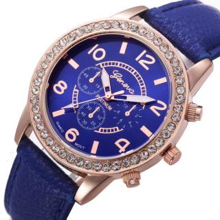 Generic Fashion Women's Watch Geneva Luxury Diamond Analog Leather Quartz Wrist Watches A1