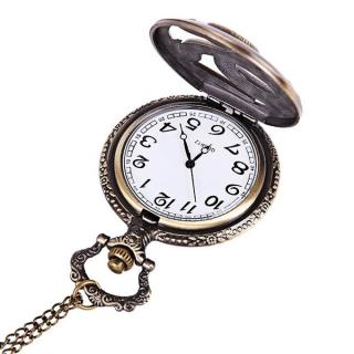 Hiamok_Vintage Chain Retro The Greatest Pocket Watch Necklace For Grandpa Dad Gifts
