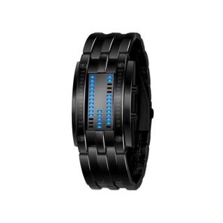 Luxury Women Stainless Steel Date Digital LED Bracelet Sport Watches BK