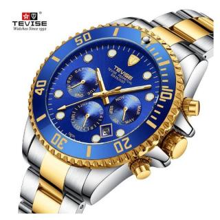 TEVISE Luminous Men Brand Watch Fashion Luxury Wristwatch Waterproof Semi-automatic Mechanical Watch Sport Casual Watches T823a