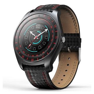 Smartwatch - V10 - Bluetooth - Carte Sim - Noir/Rouge