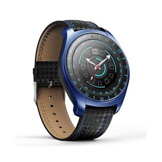 Smartwatch - V10 - Bluetooth - Carte Sim - Noir/Bleu