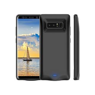 Galaxy Note 8 Battery Case 5500mAh, Vproof Rechargeable External Battery Portable Charger Protective Charging Case Power Bank Cover For Samsung Galaxy Note 8 (Black)