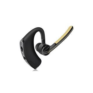 Handsfree Bluetooth Headset With Mic Sweatproof  Headphones Earphones For Iphone 7 Gionee Htc Infinix  Gionee Samsung(Black Gold)