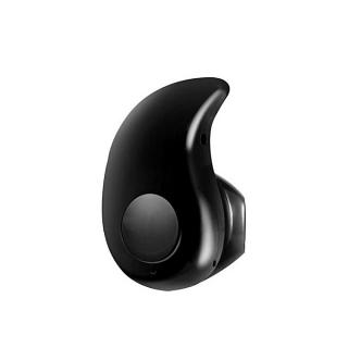 Bluetooth Wireless Headphone Headset Invisible Earpiece Ultra-Small Earphone - Black
